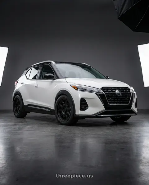 2024 Nissan Kicks with Pro Comp PA200 PULSE 6X114.3 17x8 +20 MATTE BLACK wheels