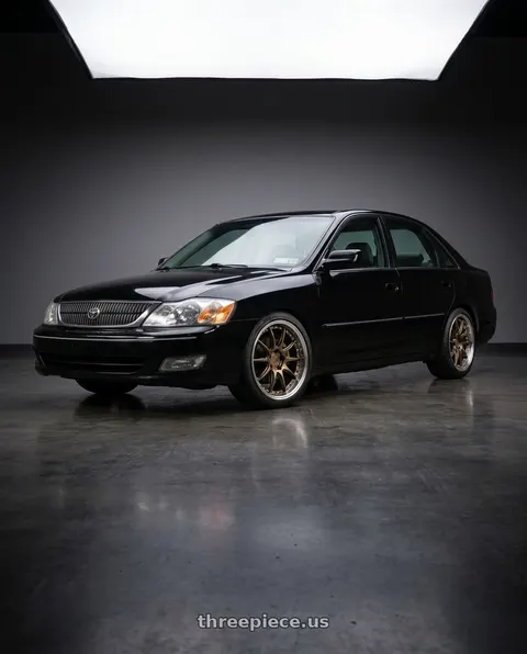 2000 Toyota Avalon XL with Aodhan DS07 5x114.3 18x8.5+35 Bronze w/Machined Lip wheels