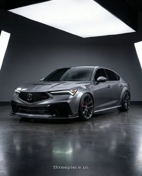 2025 Acura Integra Type S with Volk Racing G16 5x114.3 20x10.5 +25 REFAB/SIDE DARK GUNMETAL wheels