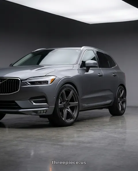 2019 Volvo XC60 with Enkei Cyclone 6x139.7 18x9+0 Matte Gunmetal wheels