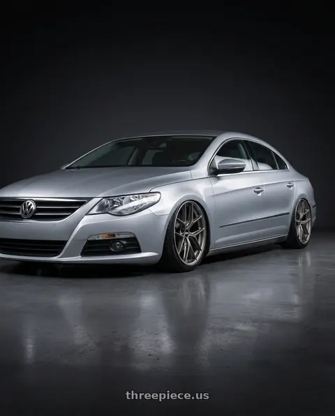2015 Volkswagen CC with BBS CC-R 5x112 19x8.5+40 Satin Platinum wheels