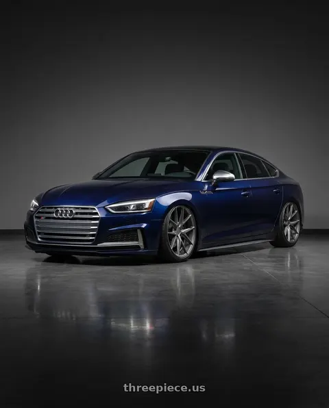 2014 Audi S5 with Niche 1PC M116 MISANO 5X112 20X10 +40 MATTE GUN METAL wheels