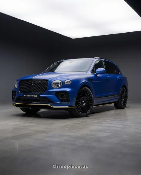 2025 Bentley Bentayga S with Rotiform RC202 GRZ 5X120/5X130 22x10 +30 MATTE BLACK wheels