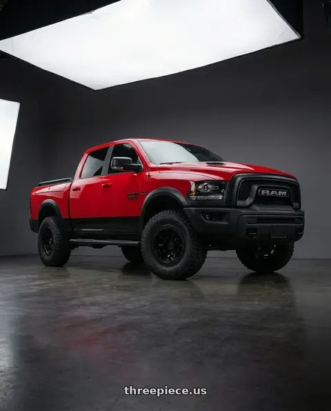 2017 Ram 1500 Rebel with Black Rhino BR016 TUSK 5X139.7 17x8.5 -10 GLOSS BLACK wheels