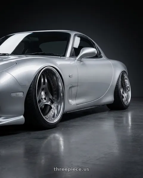 1993 Mazda RX-7 with Heritage Wheel TSUKUBA wheels