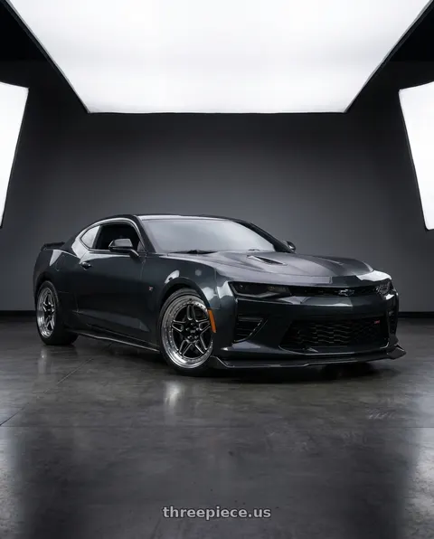 2016 Chevrolet Camaro SS with Belak Industries Series 3 Wheel - Non-Beadlock 5x120 18x9 +20 wheels