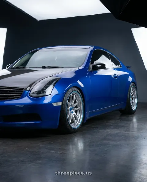 2003 INFINITI G35 with Work Emotion CR 3P wheels