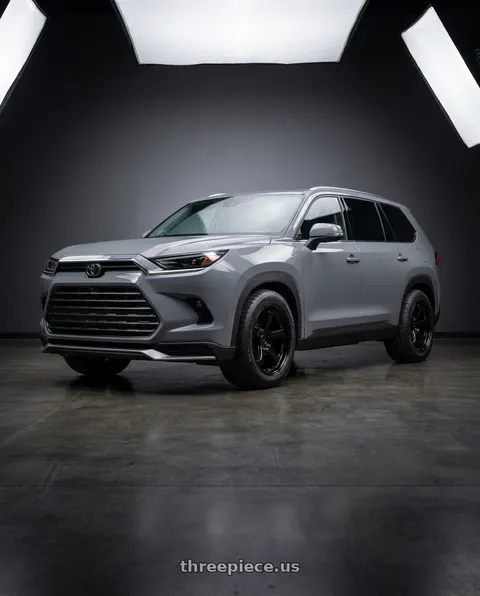 2026 Toyota Grand Highlander with KATANA RACING HR05 5x120 18x8.5 +35 Gloss Black wheels