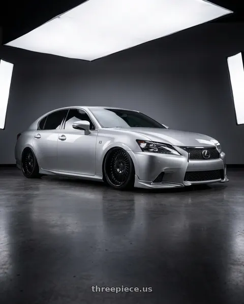 2015 Lexus GS350 with Heritage Wheel SENDAI-DIR wheels