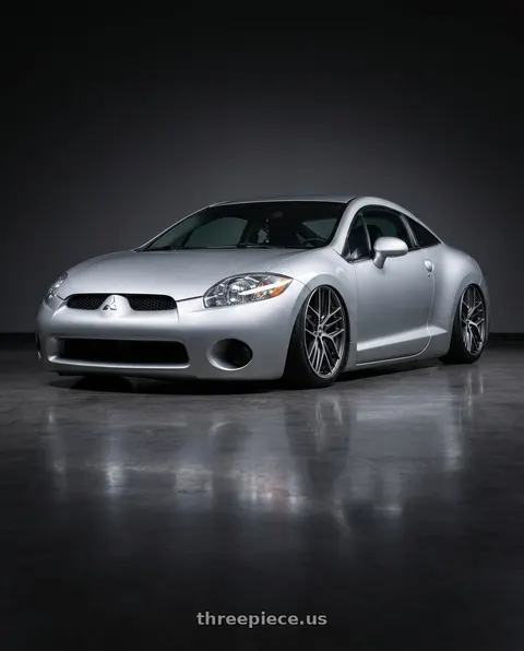 2010 Mitsubishi Eclipse with BBS CC-R 5x114.3 19x8.5+30 Graphite w/ Diamond Cut Face wheels