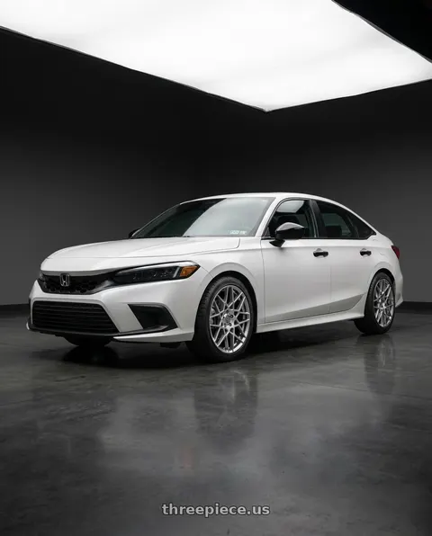 2026 Honda Civic Sport with Performance Replicas PR178 5X114.3 19X10 +48 HYPER SILVER wheels