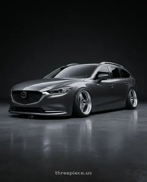 2019 Mazda 6 with Advan Racing ONI2 PROGRESSIVE 5x114.3 20x8.5 +33 MACHINING & DIAMOND CUT wheels