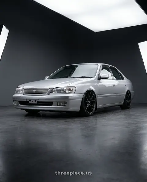 2000 Toyota corona premio 20 with Rotiform RC199 KPR 5X112 20x10.5 +35 SATIN BLACK wheels