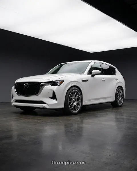 2024 Mazda 3 Premium with BBS CH-R 5x114.3 20x8.5 +38 Satin Titanium Polished Rim Protector wheels