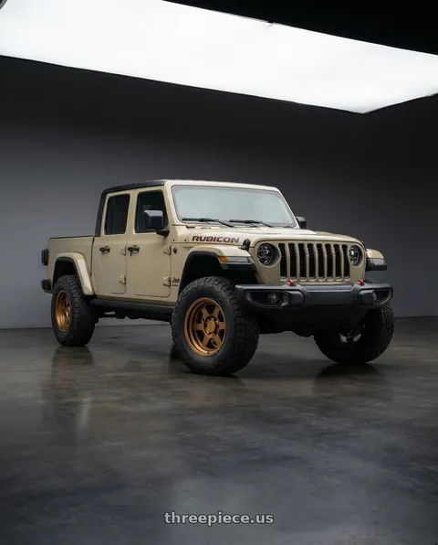 2023 Jeep Gladiator with 9six9 SIX-1 Deep 5x127 17X8.5 -10 Matte Bronze wheels