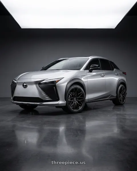 2026 Lexus RZ450e with MV Forged MVF2 5x114.3 21x9 +30 Satin Black wheels