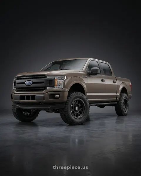 2019 Ford F-150 with XD XD127 BULLY 6X135 20X9 +0 SATIN BLACK WITH REINFORCING RING wheels