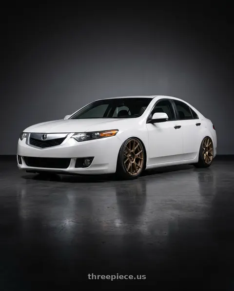 2013 Acura TSX with Konig Ampliform 5x114.3 18x9.5+25 Gloss Bronze wheels