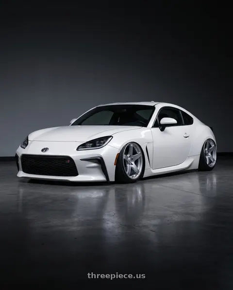2016 Scion FR-S with Ssr Gtv01 5x100 18x8.5+44  GLARE SILVER wheels