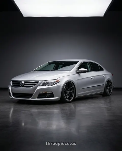 2015 Volkswagen CC with BBS CC-R 5x112 19x8.0+27 Satin Black wheels