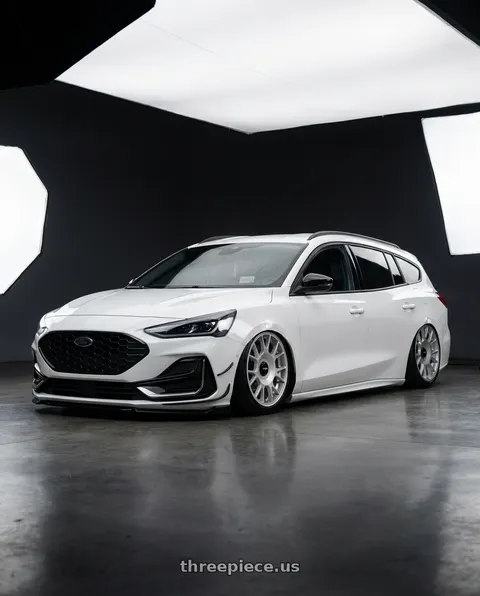 2023 ford focus wagon with Rotiform 1PC R188 TUF-R 5X108/5X120 19X8.5 +45 SILVER wheels