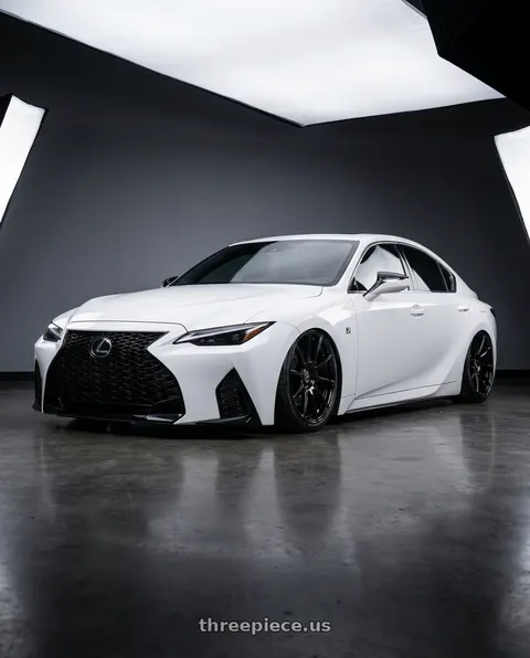 2018 Lexus IS350 F Sport with Forgestar CF10 5x114.3 19x9 +35 Gloss Black wheels