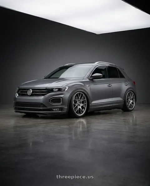 2021 Troc 330 rline with BBS CH-R 5x112 19x8.5 +48 Satin Titanium Polished Rim Protector wheels