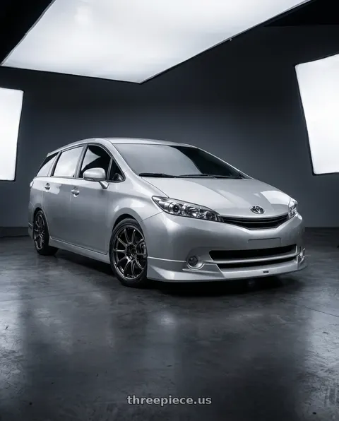 2015 TOYOTA ZGE25 with Advan Racing RZ-F2 5x100 18x7.5 +48 RACING TITANIUM BLACK wheels
