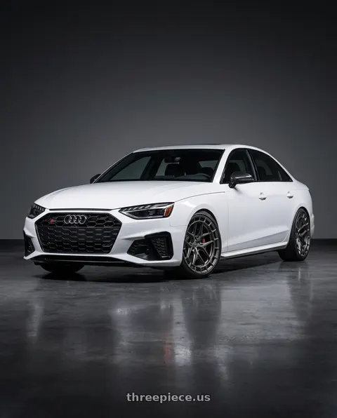 2020 Audi S4 with VOSSEN HFX-1 6X135 20x9.5 +15 MATTE GUNMETAL wheels