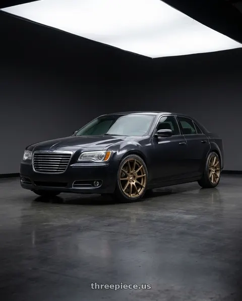 2021 Chrysler 300 with 1AV ZX14 5x115 18x8.5 +38 Bronze wheels