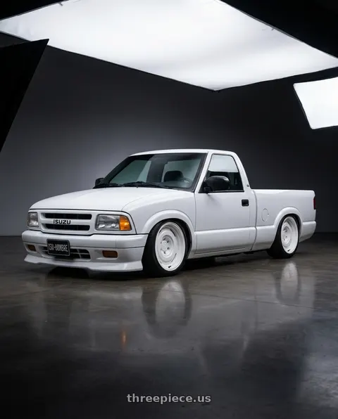 1996 Isuzu Hombre with fifteen52 ANALOG HD 5x127 17x8.5 +0 CLASSIC WHITE (GLOSS WHITE) wheels