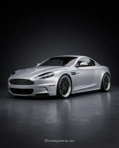 2009 Aston Martin DBS with BBS LM 5x114.3 18x8.5+38 Diamond Black wheels