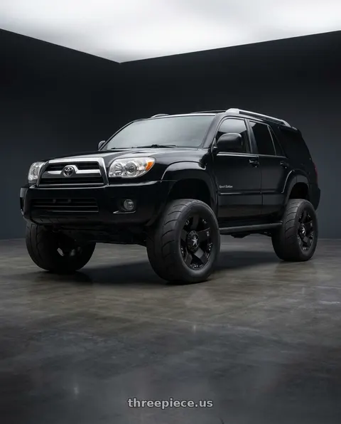 2004 Toyota 4Runner with XD XD775 ROCKSTAR 8X165.1 20X10 -24 MATTE BLACK wheels