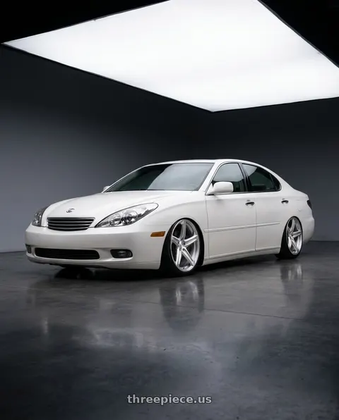 2005 Lexus ES330 with MRR Forged F23 5x120 19x8.5  +38 Brushed Clear fit Corvette C8 ( rear: FF2320A152048R-BC ) wheels