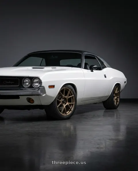 1970 Dodge Challenger with Konig 56BZ Ampliform 5x114.3 18x10 +20 Gloss Bronze wheels