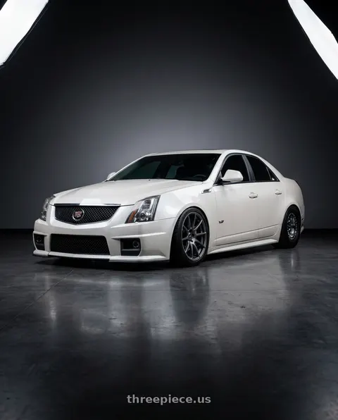 2018 Cadillac CTS with Forgestar CF10 5x114.3 20x9 +35 Gloss Anthracite wheels