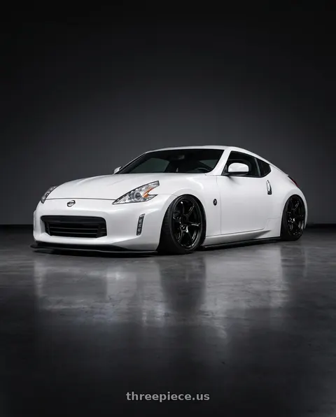 2019 Nissan 370Z with Advan RGIII 5x114.3 19x9.0+25 Gloss Black wheels