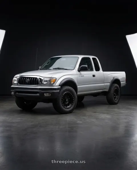 2001 Toyota Tacoma with Method MR304 Double Standard 15x8 -24mm Offset 5x5.5 108mm CB Matte Black Wheel - MR30458055524N wheels