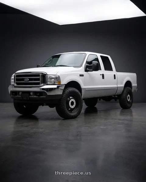 2004 Ford F-250 Super Duty with XD XD INNER REAR DUALLY 8X170 20X8.25 +115 SATIN BLACK wheels