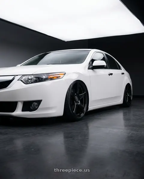 2013 Acura TSX with Forgestar CF5 5x114.3 19x9.5 +29 Gloss Black wheels