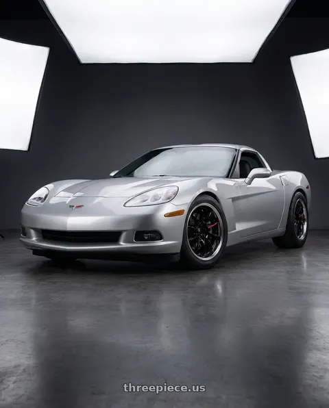 2005 Chevrolet Corvette with Emotion ZR10 2P wheels