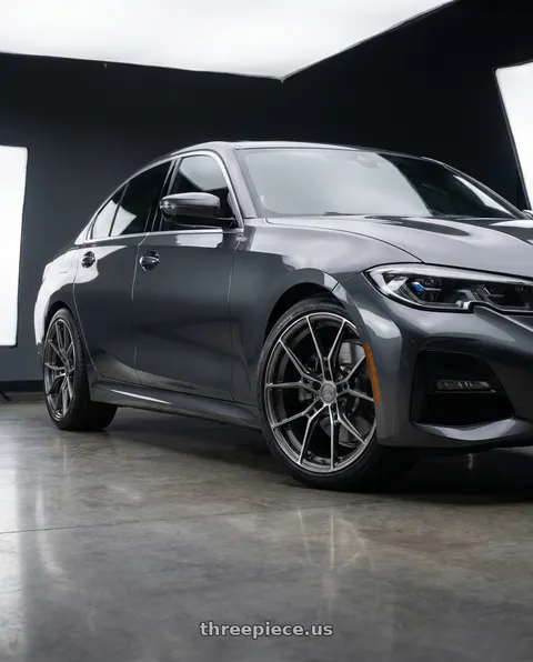 2021 BMW 330i xDrive with E5 Wheels Daytona 5x120.65 20x11+73 TIU wheels