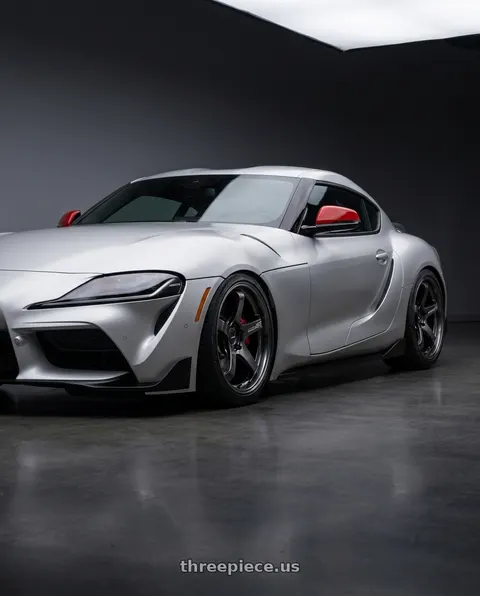 2026 Toyota GR Supra with Advan Racing GT BEYOND 5x112 19x11.0 +35 RACING TITANIUM BLACK wheels