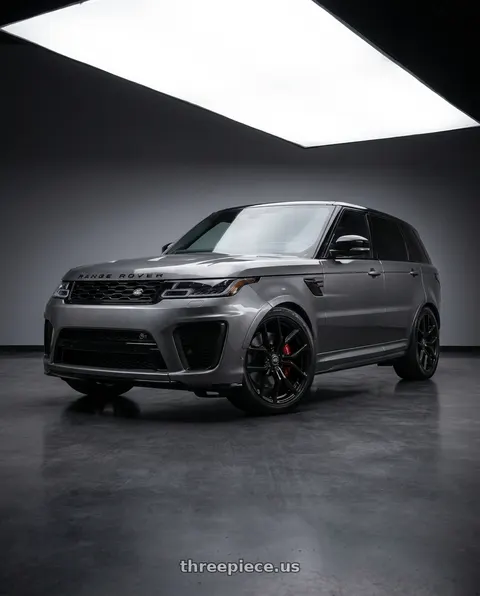 2021 Land Rover Range Rover Sport SVR with Avant Garde Wheels M520R 5X120 24x10 +35 Gloss Black wheels