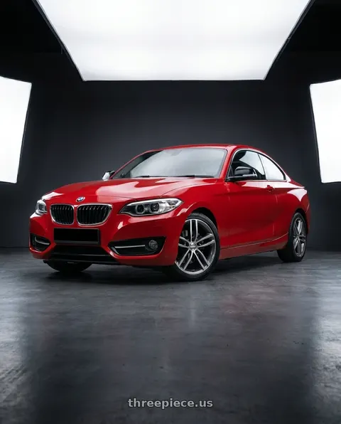 2015 BMW 218i with BBS SX 5x120 18x8.0+45 Gloss Platinum w/ Diamond Cut wheels