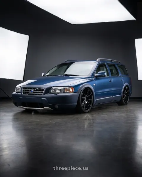 2005 Volvo XC70 with Kraze Cosmos 194 5x108 20x8.5+38 Gloss Black wheels