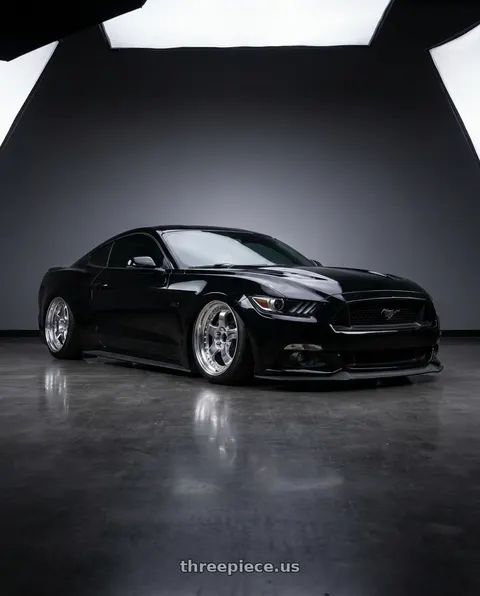 2017 Ford Mustang GT with Work Meister S1 3P wheels