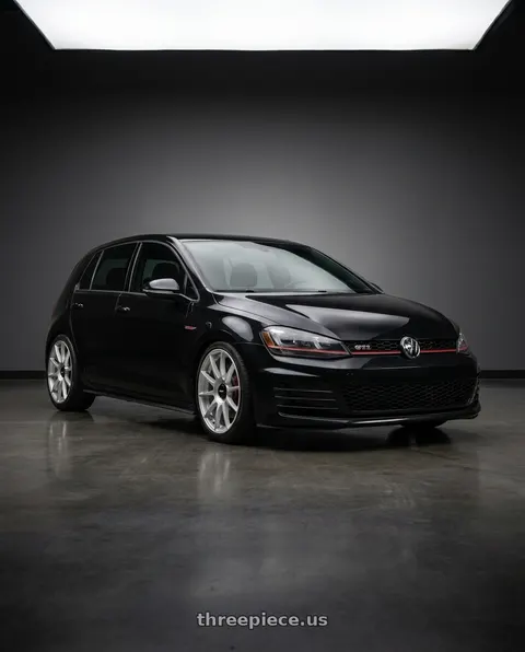 2017 Volkswagen GTI with Rotiform DTM 5x108 / 5x112 18x8.5 +45 Silver wheels