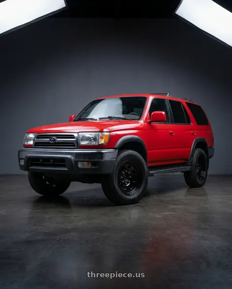 2001 Toyota 4Runner with Vision HD 85H 6x139.7 15x8-19 Gloss Black wheels