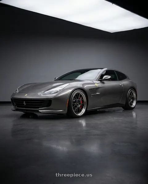 2020 Ferrari GTC4Lusso with BBS LM-R 5x120 19x9.5+35 Diamond Black wheels